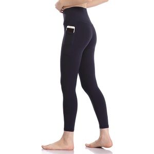 Navy Blue High Waisted Leggings with Pocket in size XL